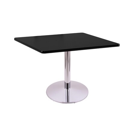 Holland Bar Stool Co 30" 214 Chrome Table, 36" x 36" Square Top 214-2230CH36SQ